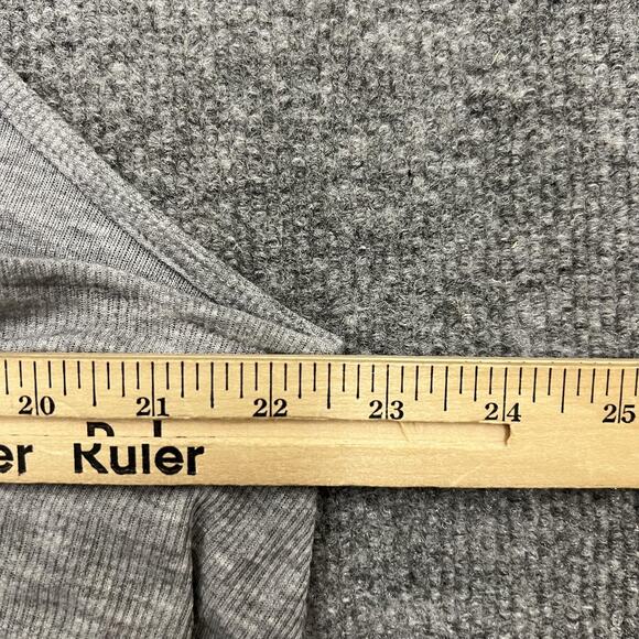 Free People Tank Top Womens Medium Heather Gray Loose Fit Ribbed Cami Intimately - Picture 8 of 8